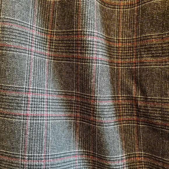 Kasper petites 8 skirt plaid lined - Picture 3 of 9